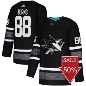 San Jose Sharks Trikot Brent Burns Schwarz 2019 NHL All-Star Game Parley